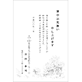 寒中はがき 福寿草