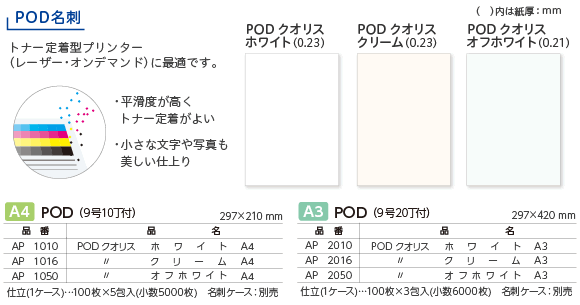 名刺専用紙