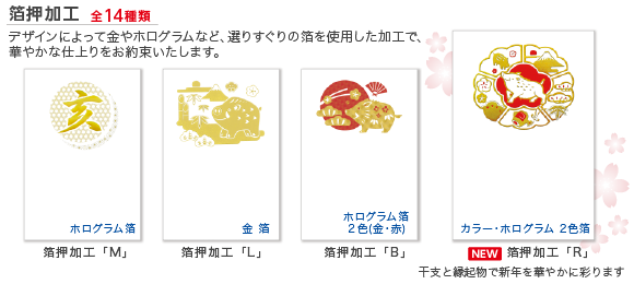 箔押加工