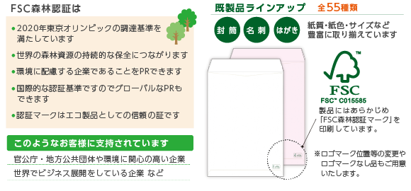 FSC森林認証製品